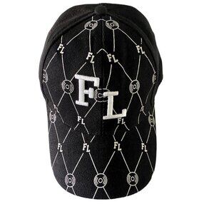 Black Florida Hat Cap Adjustable Back NEW